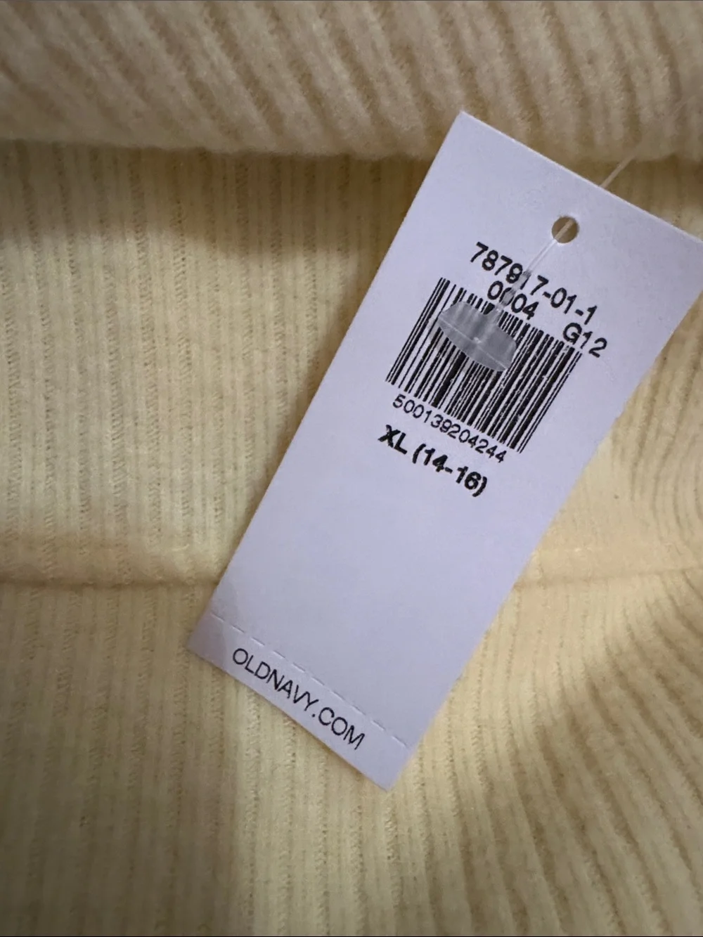 Old Navy light yellow